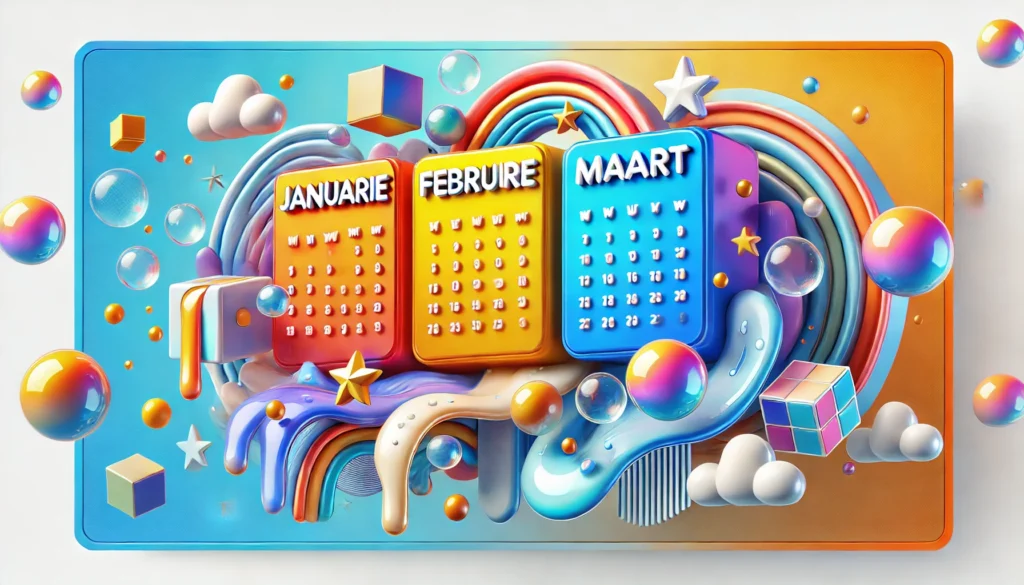 Afrikaans Months Of The Year