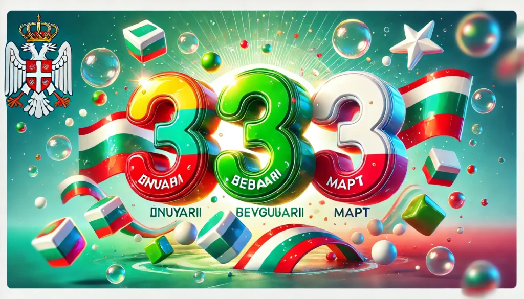 Bulgarian Months Of The Year