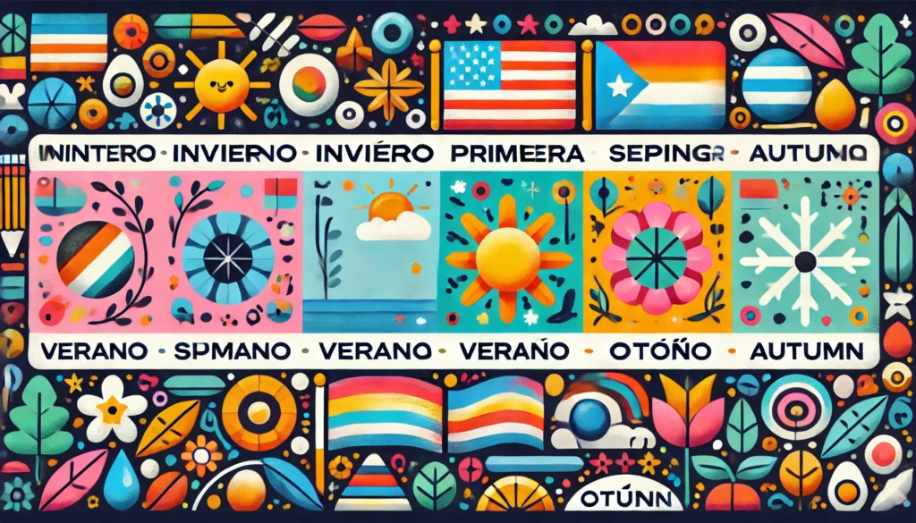 Seasons in Spanish