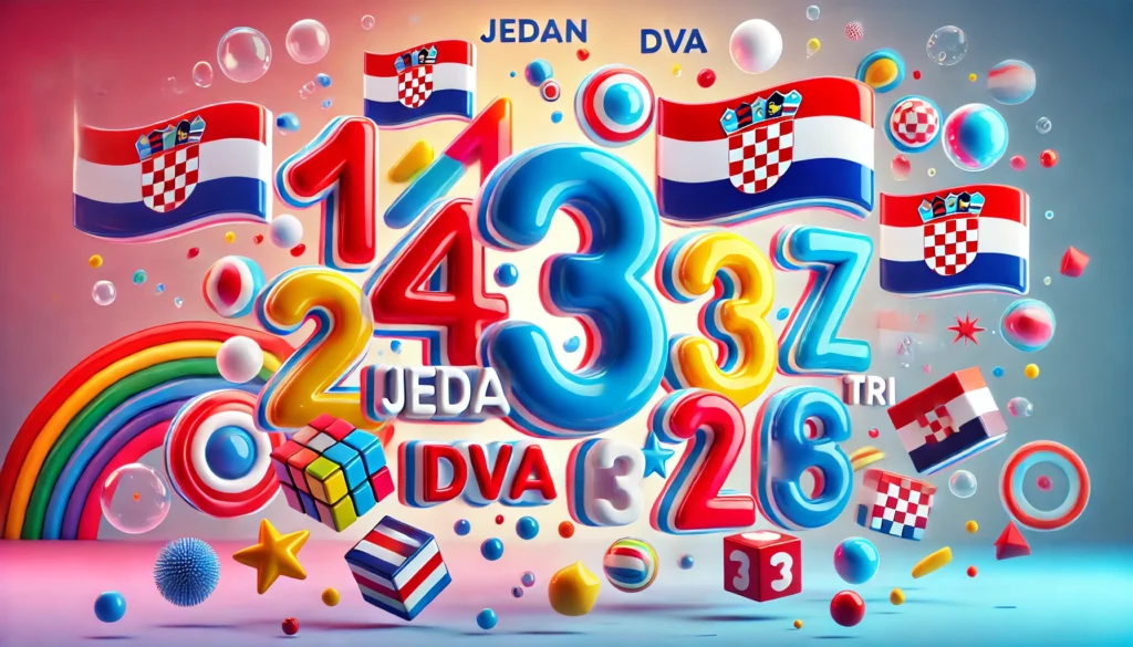 Numbers from 1 to 100 in Croatian