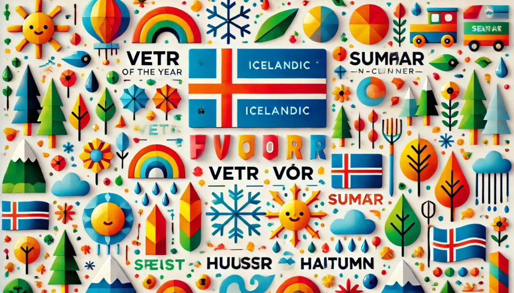 Seasons in Icelandic